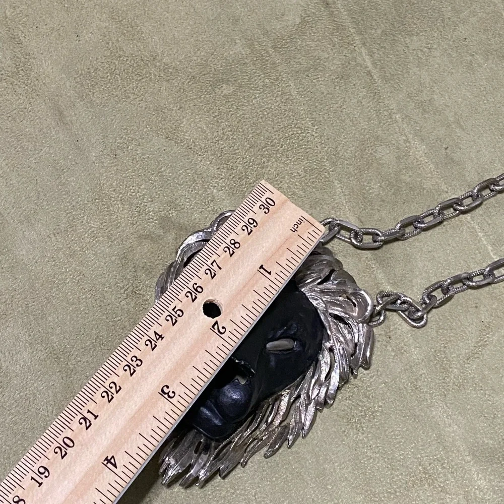 Vintage 1960’s unsigned Luca Razza Leo necklace